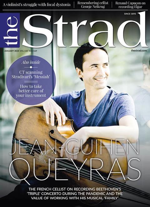 Jean-Guihen Queyras discusses recording Beethoven's 'Triple' Concerto during the pandemic  | January 2021 issue | The Strad