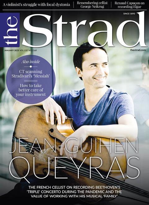 Jean-Guihen Queyras discusses recording Beethoven's 'Triple' Concerto during the pandemic | January 2021 issue | The Strad