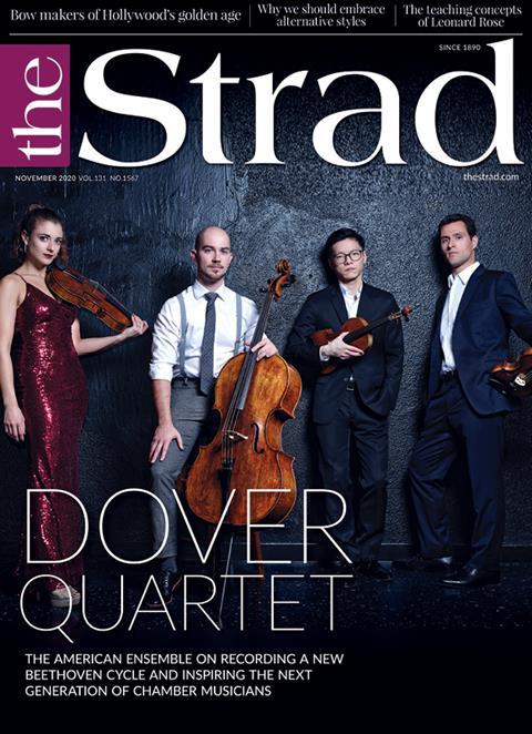 Dover Quartet: The American ensemble on recording a new Beethoven cycle and inspiring the next generation of chamber musicians | November 2020 issue | The Strad